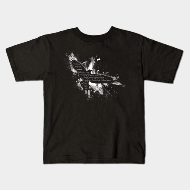 DB Classic - The Raven Kids T-Shirt by DEADBUNNEH